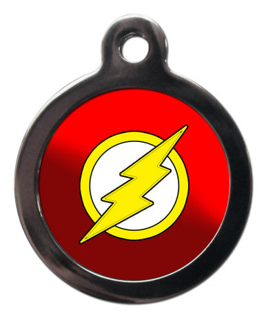 THE FLASH - SUPERHERO THEMED PET ID TAGS